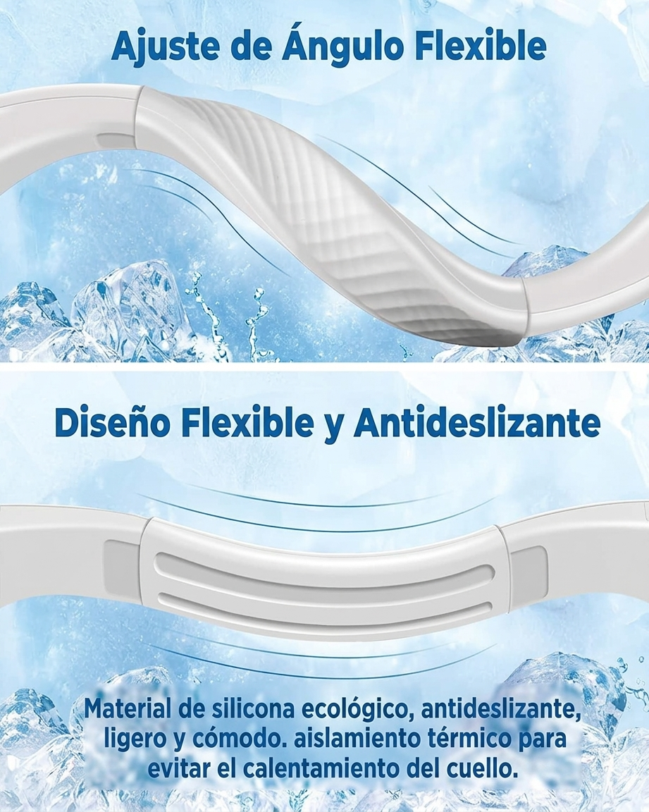 Ventilador de cuello portátil